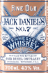Этикетка Jack Daniels Legacy Edition №3 0.7 л