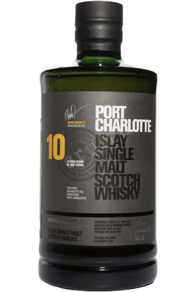 Виски Bruichladdich Port Charlotte 10 Years Old in gift box  0.7 л