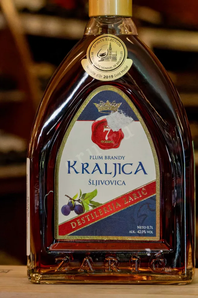 В магазине Крю Профи Zaric Kraljica Sljivovica 0.7 л