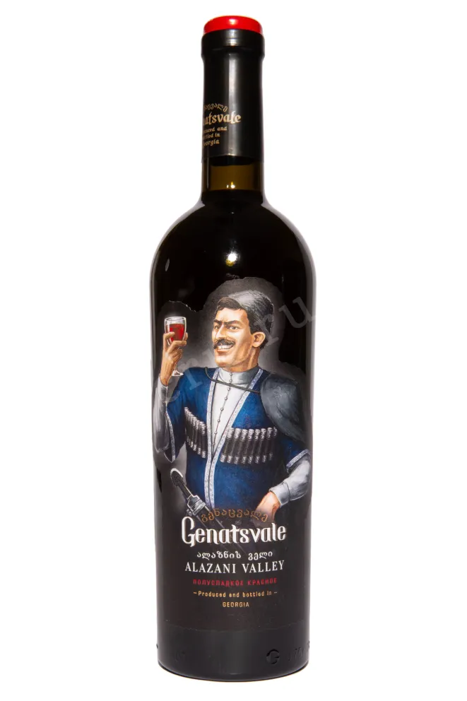 Вино Genatsvale Alazani Valley Red 2023 0.75 л