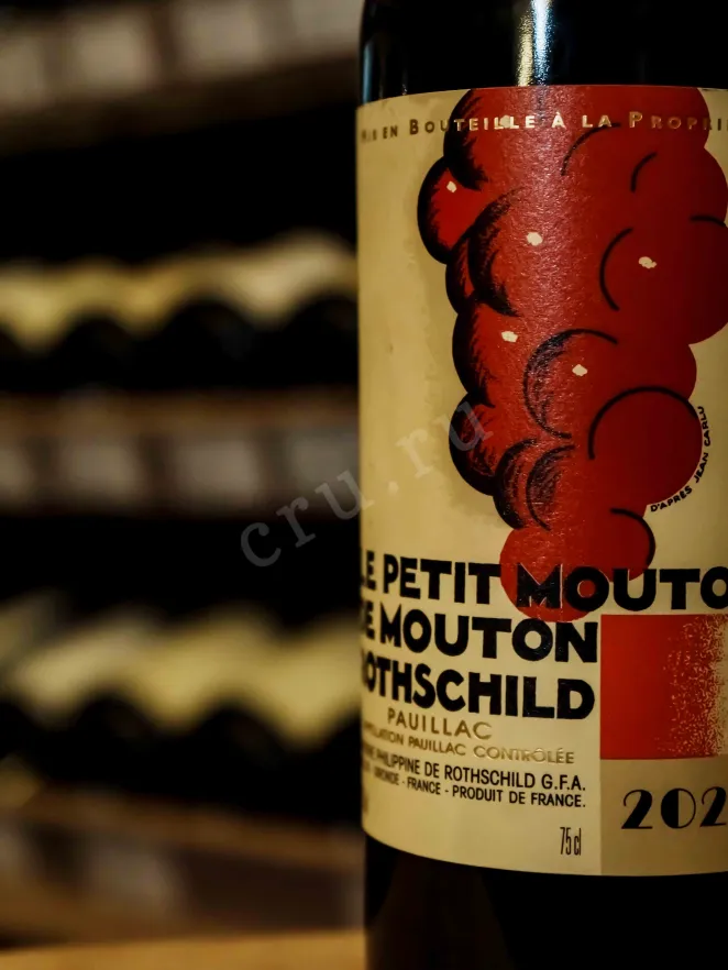 В магазине Крю Профи Le Petit Mouton de Mouton Rothschild Pauillac 2021 0.75 л