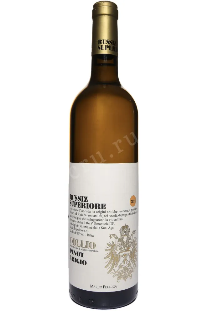 Вино Marco Felluga Collio Russiz Superiore Pinot Grigio 2023 0.75 л