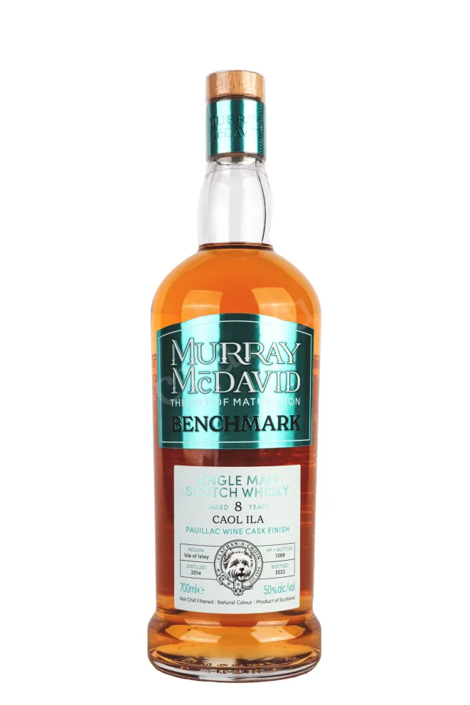 Бутылка Murray McDavid Benchmark Caol Ila 8 Years Old gift box 0.7 л