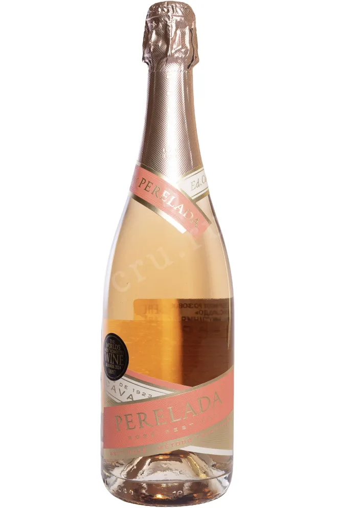 Бутылка Cava Castillo Perelada Brut Rosado with gift box 2023 0.75 л