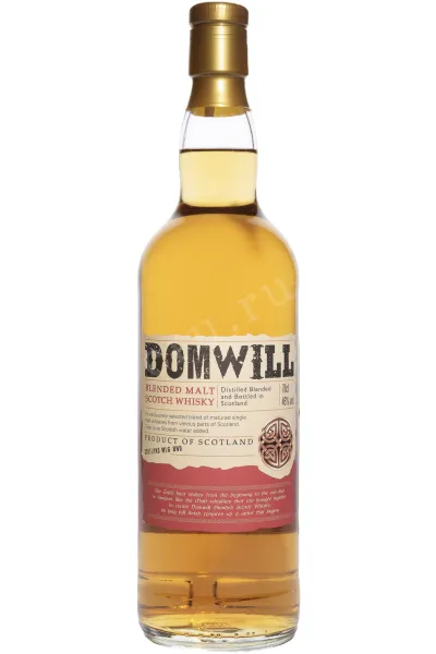 Виски Domwill Blended Scotch Whisky  0.7 л