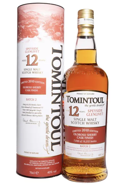 Виски Tomintoul 12 years  0.7 л