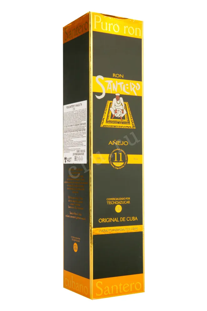 Подарочная коробка Santero 11 anos 0.7 л