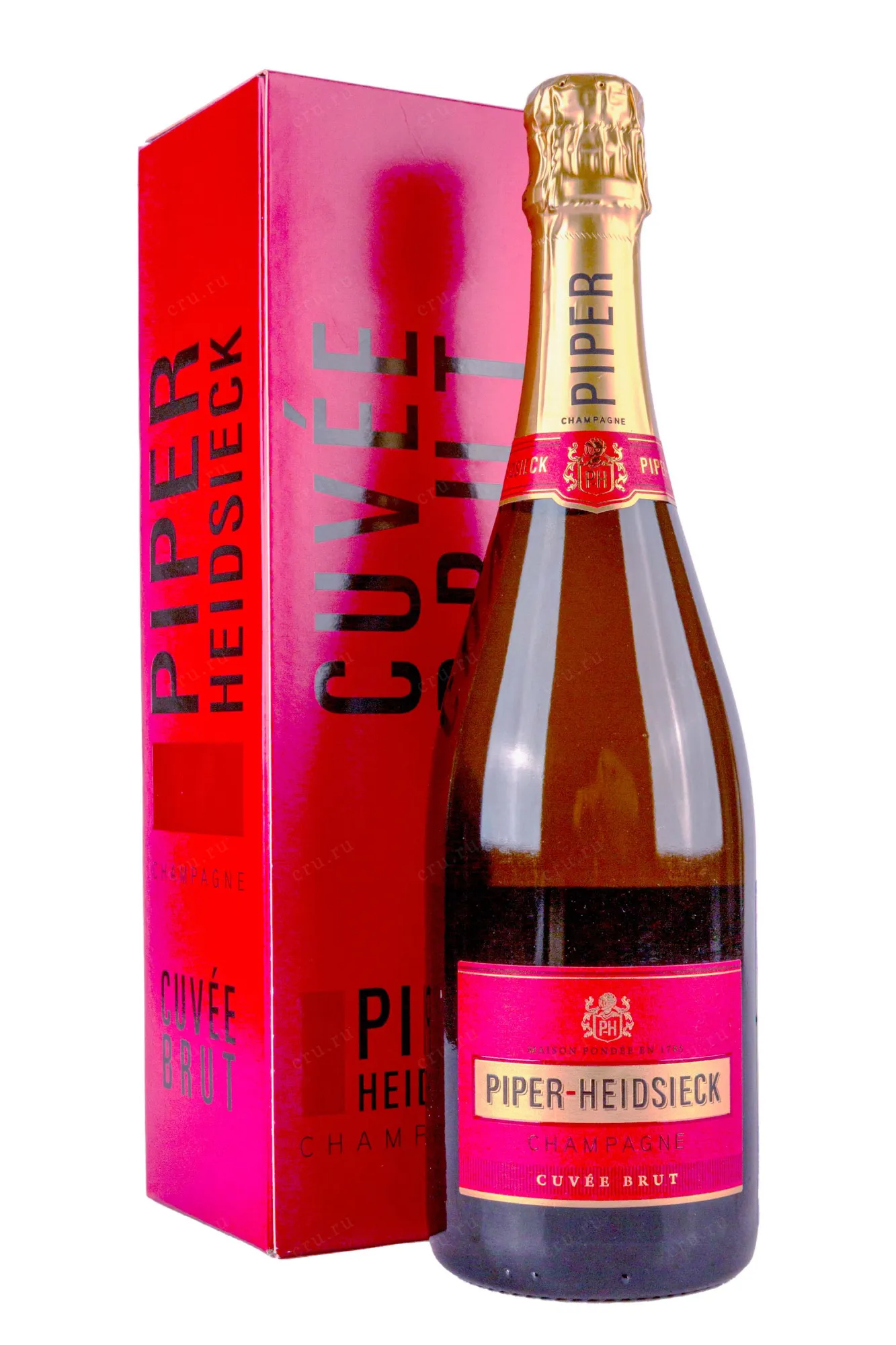 Фото — Шампанское Piper Heidsieck Cuvee Brut in gift box 2020 0.75 л