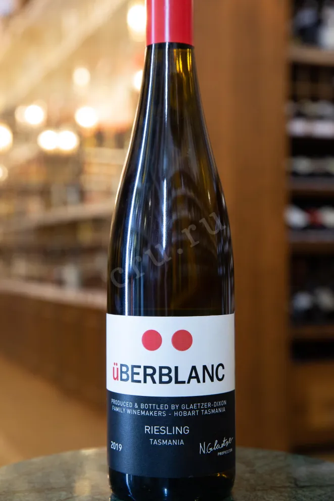 Вино Uberblanc Riesling Tasmania Glaetzer-Dixon 2019 0.75 л