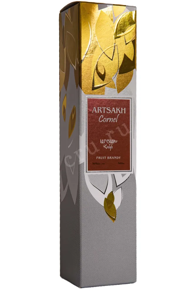 Подарочная коробка Спиртной напиток Арцах Кизиловый 50% 0,5л п/у Армения (скидки нет)