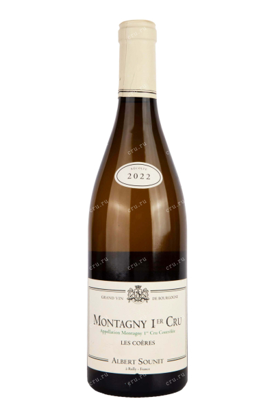 Вино Albert Sounit Montagny Premier Cru Les Coeres 2022 0.75 л