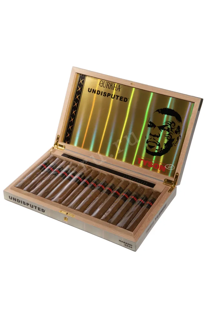 Коробка с сигарами Gurkha Tyson Undisputed Habano Toro