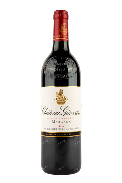 Вино Chateau Giscours Margaux Grand Cru 2012 0.75 л