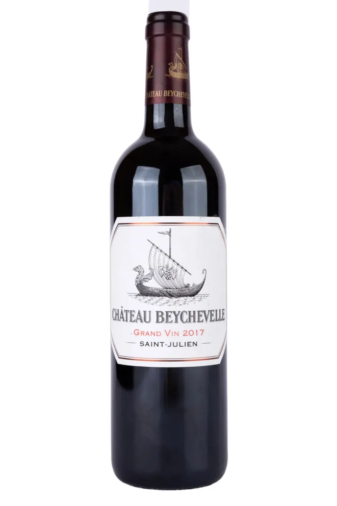 Вино Chateau Beychevelle Grand Cru Saint-Julien 2017 0.75 л