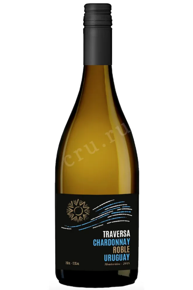 Вино Traversa Chardonnay Roble Montevideo 2021 0.75 л