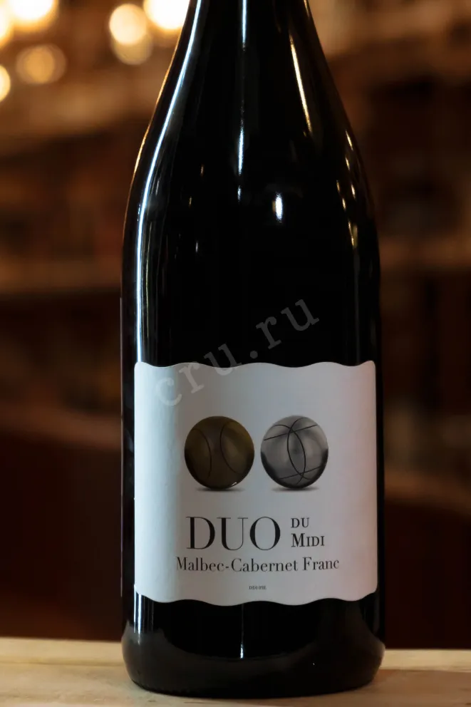 В магазине Крю Профи DUO du Midi Malbec-Cabernet Franc Pays d’Oc IGP 2022 0.75 л