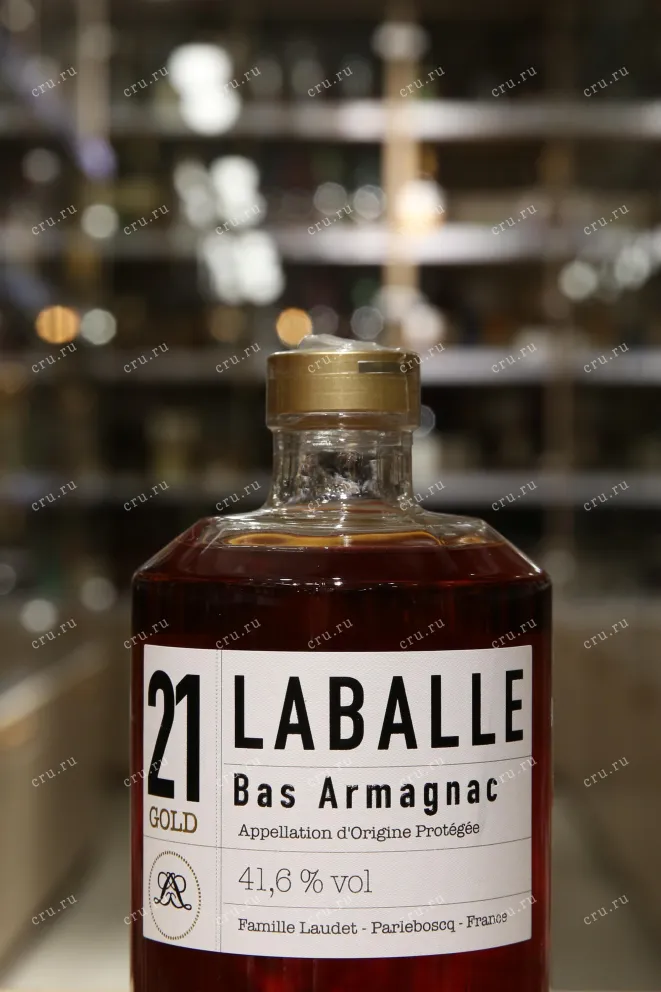 Этикетка Laballe 21 Gold in tube 0.5 л