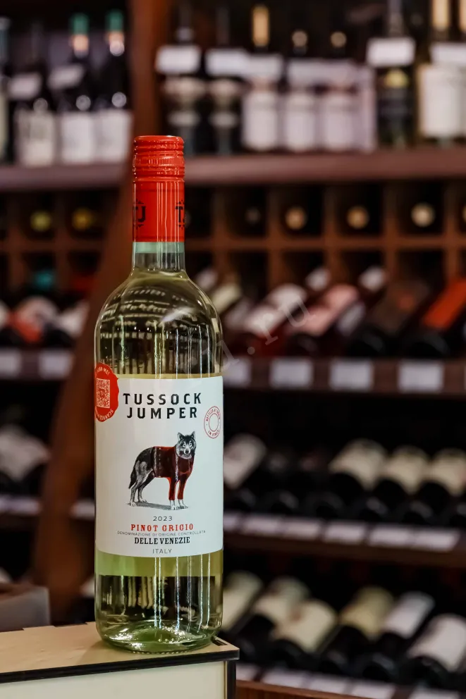 В магазине Крю Профи Tussock Jumper Pinot Grigio 2023 0.75 л