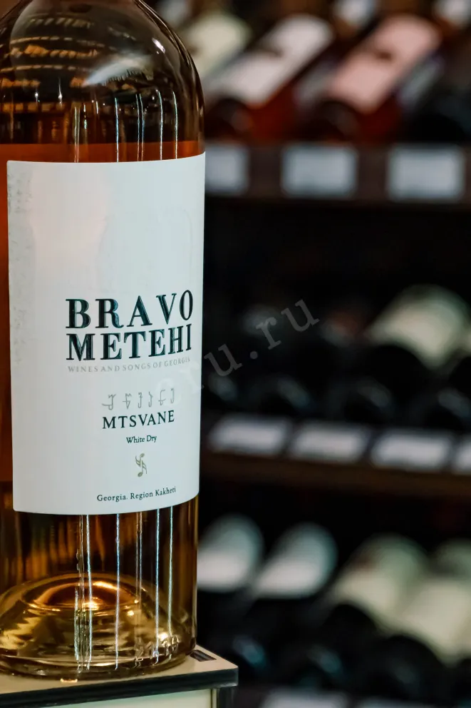 В магазине Крю Профи Bravo Metehi Mtsvane Kvevri 2024 0.75 л