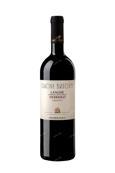 Вино Cascina Bruciata Usignolo Langhe Nebbiolo 2015 0.75 л