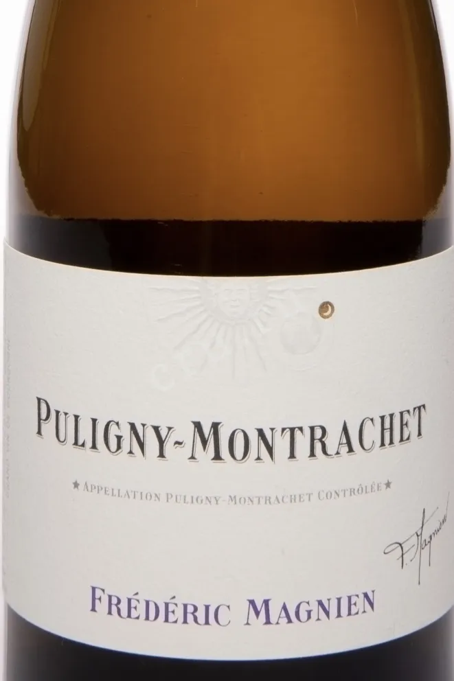 Этикетка Frederic Magnien Puligny Montrachet AOC 2018 0.75 л