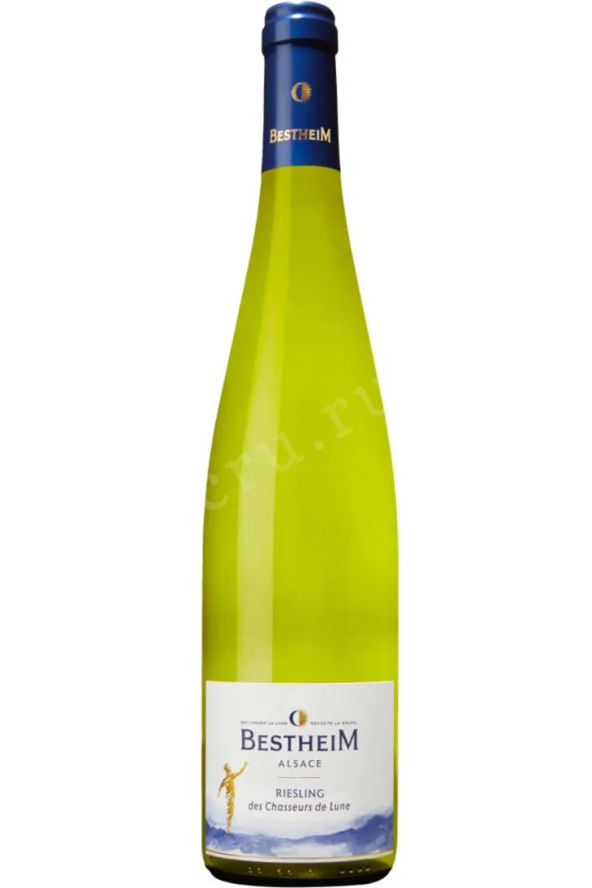 Вино Bestheim Riesling des Chasseurs de Lune Alsace AOC 2022 0.75 л