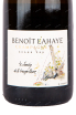Этикетка игристого вина Benoit Lahaye Le Jardin de la Grosse Peirre 0.75 л