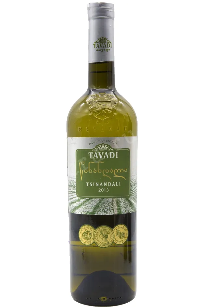 Вино Tavadi Tsinandali 2013 0.75 л