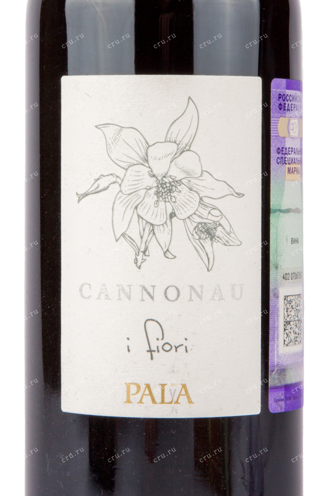 Этикетка вина Pala I Fiori Cannonau di Sardegna DOC 0.75 л