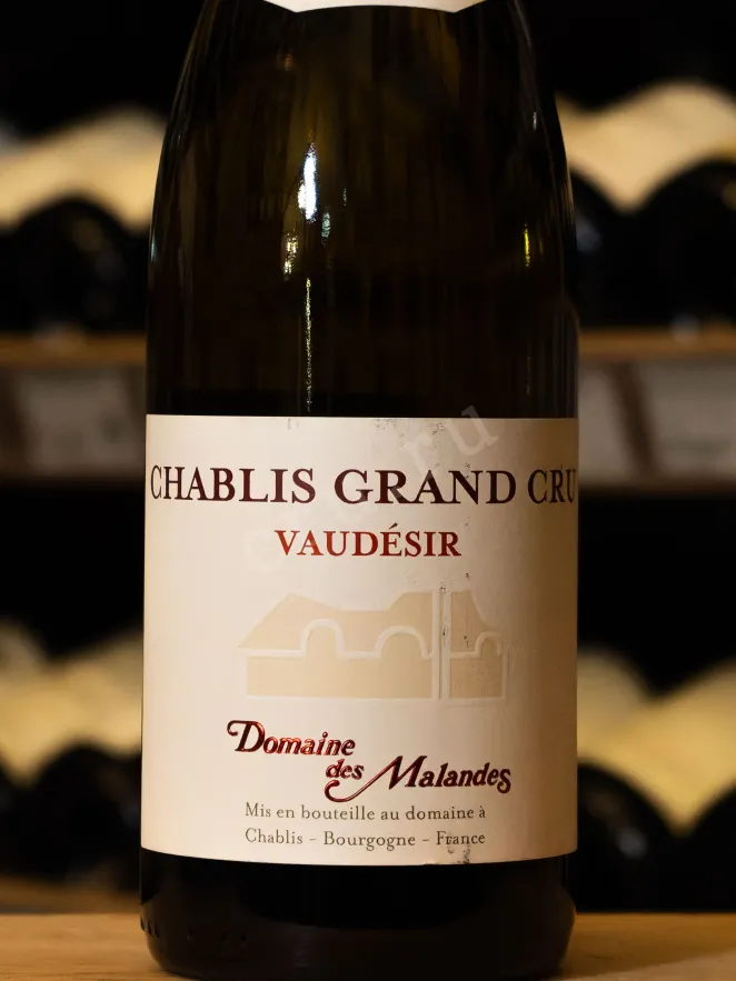 В магазине Крю Профи Domaine des Malandes Chablis Grand Cru Vaudesir 2022 0.75 л