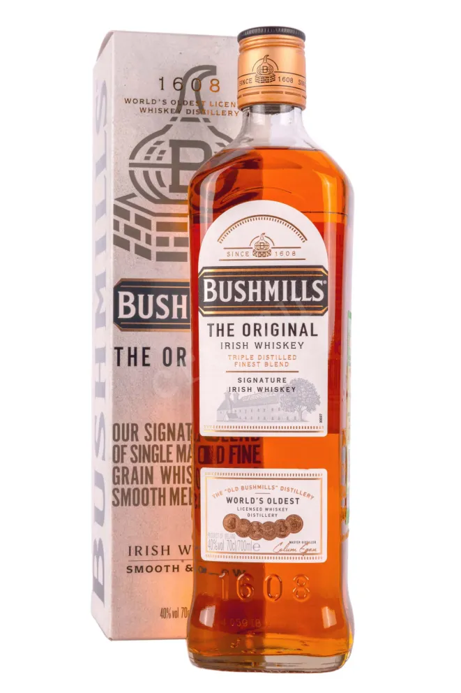 Виски Bushmills Original 3 years in gift box  0.7 л