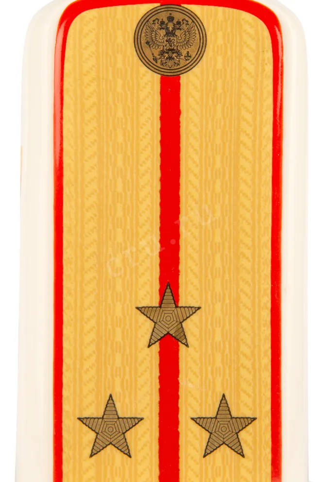 Этикетка-2 коньяка КВ Лезгинка Штоф-Погон 0.25