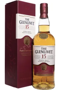 Виски Glenlivet 15 years  0.7 л