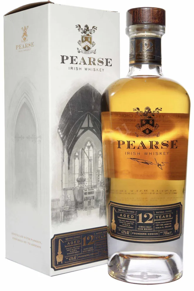 Виски Pearse Founders Choice 12 years in gift box  0.7 л