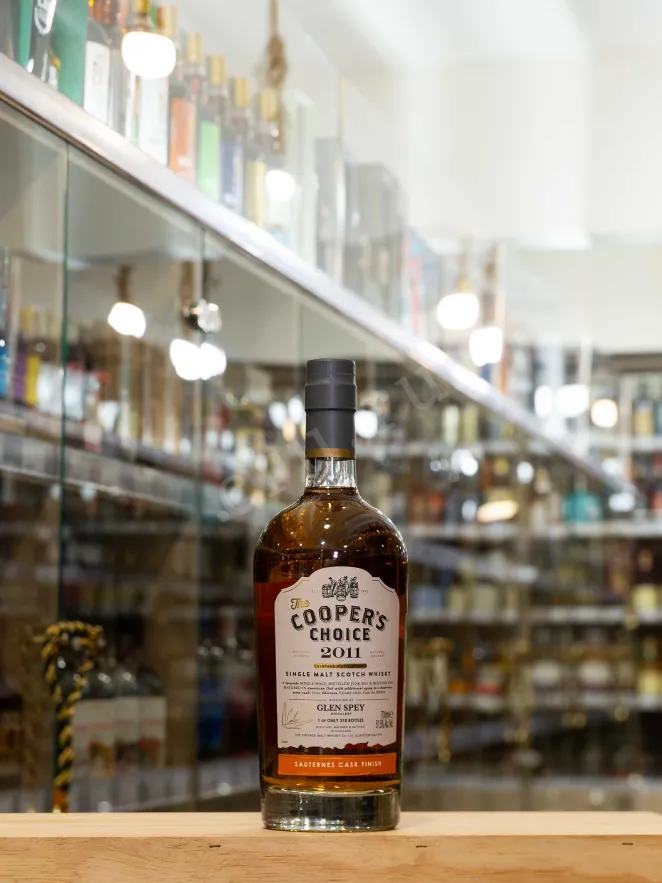 В магазине Крю Профи The Cooper’s Choice Glen Spey Sauternes Cask Finish in gift box 2011 0.7 л