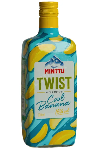 Ликер Minttu Twist Cool Banana  0.5 л