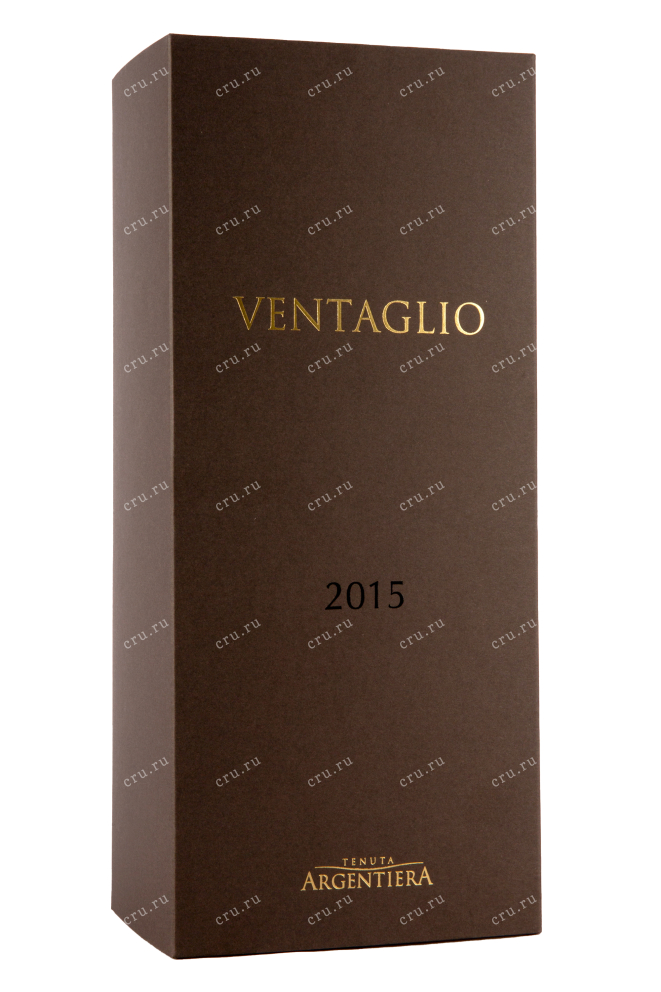 Подарочная коробка вина Argentiera Ventaglio Toscana IGT gift box 2015 0.75 л