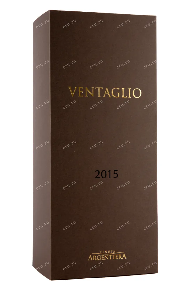 Подарочная коробка вина Argentiera Ventaglio Toscana IGT gift box 2015 0.75 л