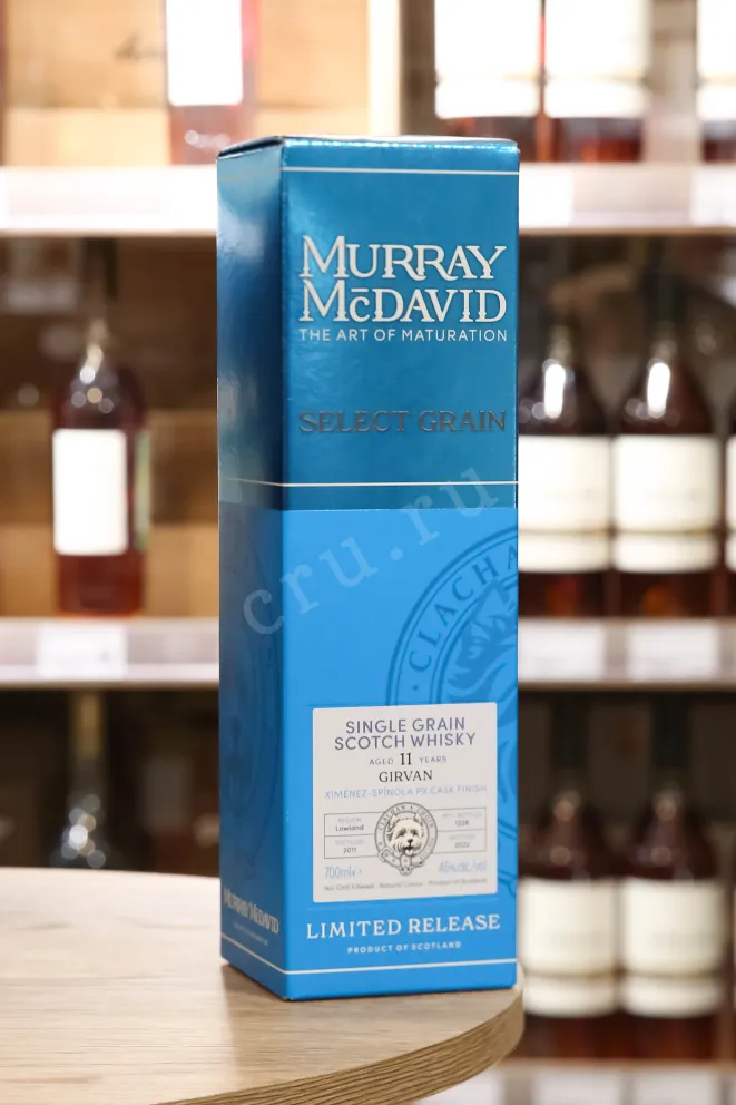 В магазине Крю Профи Murray McDavid Select Grain Girvan 11 Years Old gift box 0.7 л