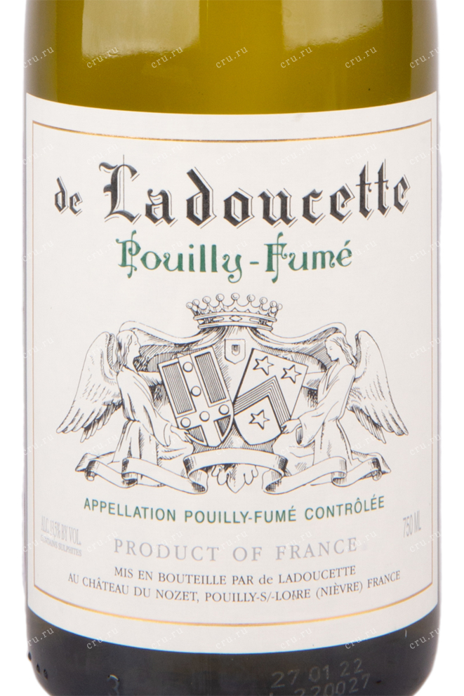 Этикетка вина Ladoucette Pouilly-Fume AOC 2019 0.75 л