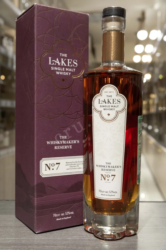 В магазине Крю Профи The Lakes The Whiskymaker's Reserve №7 Single Malt in gift box 0.7 л