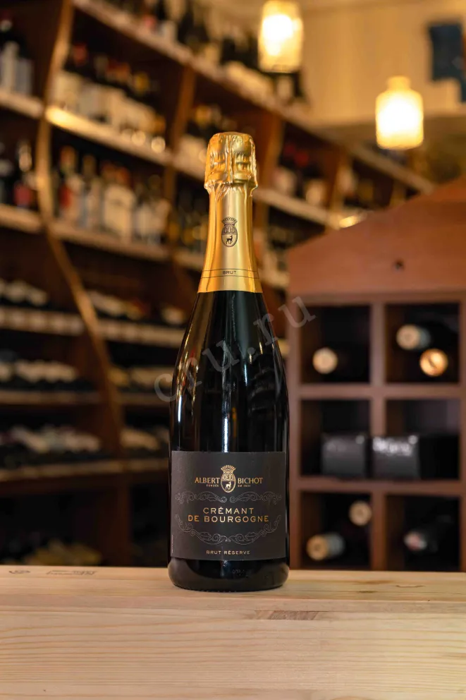 В магазине Крю Профи Albert Bichot Brut Reserve Cremant de Bourgogne AOС 2022 0.75 л