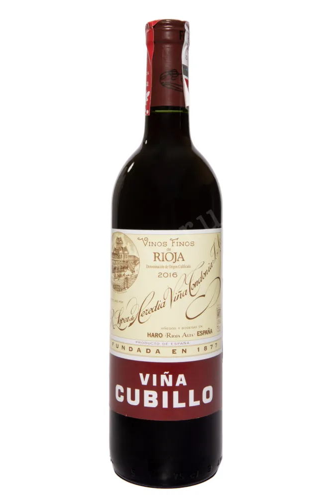 Вино Vina Cubillo Crianza Rioja DOC 2016 0.75 л