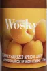Этикетка Wosky Freshly Squeezed Apricot 0.75 л