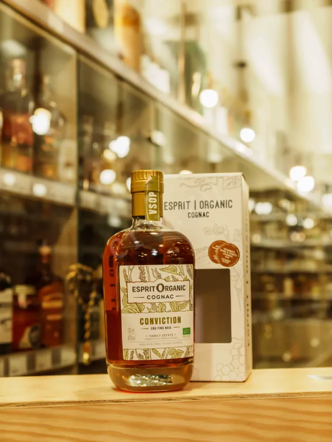 В магазине Крю Профи Esprit Organic VSOP gift box 0.7 л