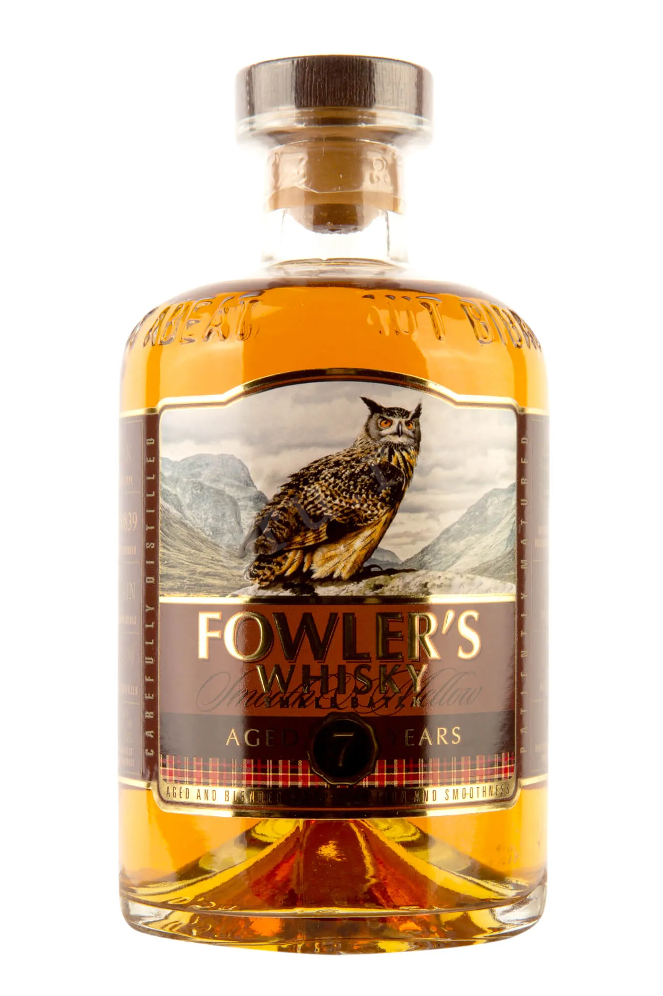 Фото — Виски Fowler's 7 years  0.5 л