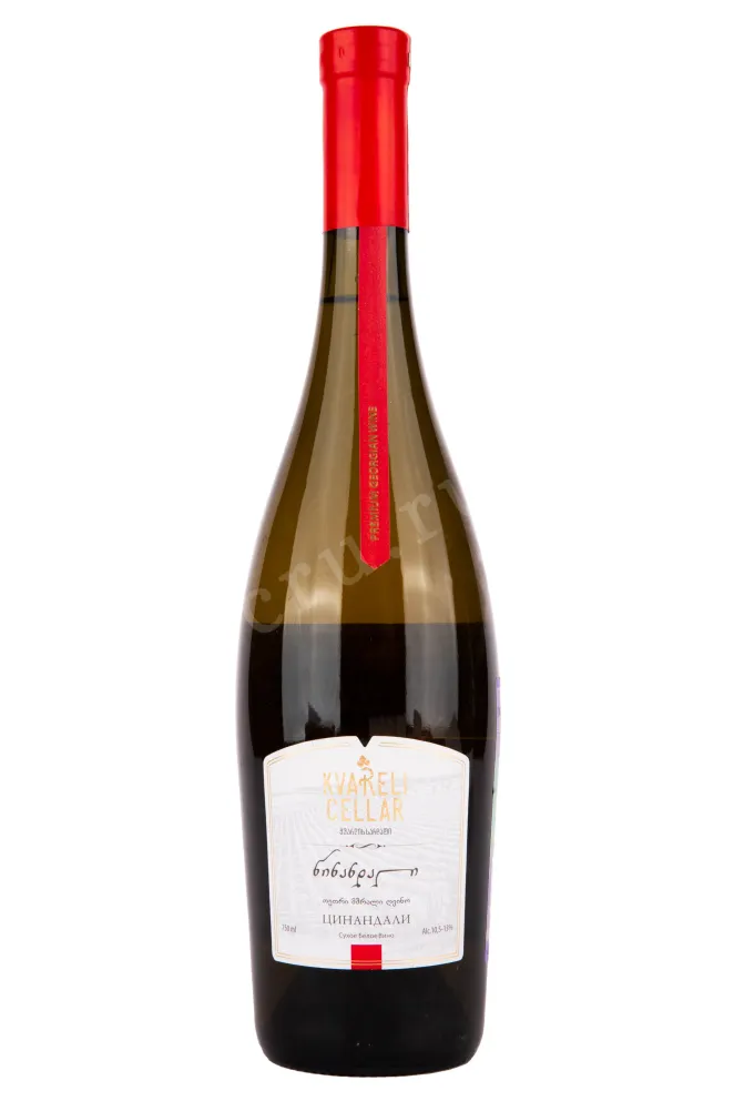Бутылка вина Кварельский Погреб Цинандали 2020 0.75