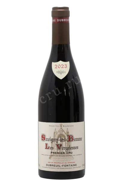 Вино Domaine Dubreuil-Fontaine Savigny Les Beaune 1er Cru Les Vergelesses Rouge 2023 0.75 л