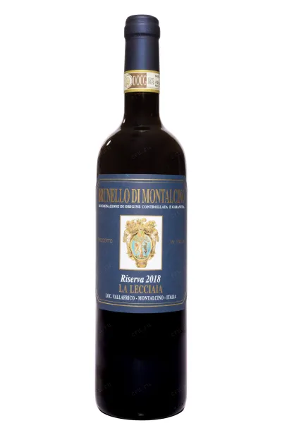 Вино Brunello Di Montalcino La Lecciaia Reserva 2018 0.75 л