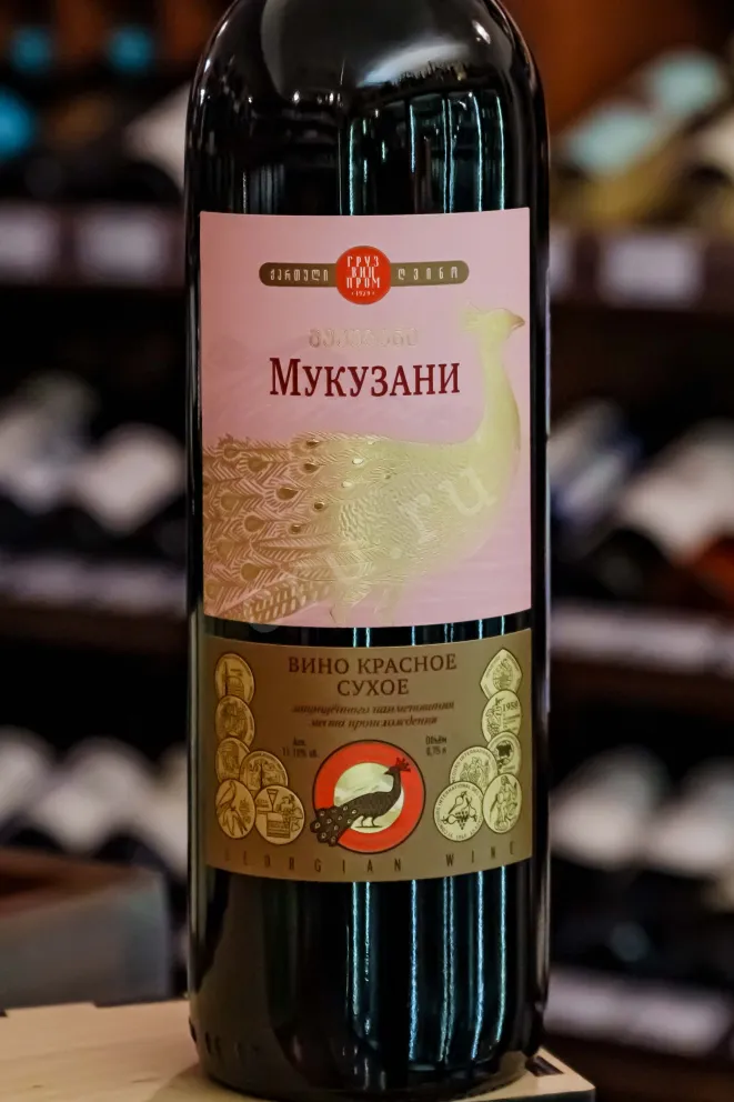 В магазине Крю Профи Gruzwinprom Premium Mukuzani 2018 0.75 л